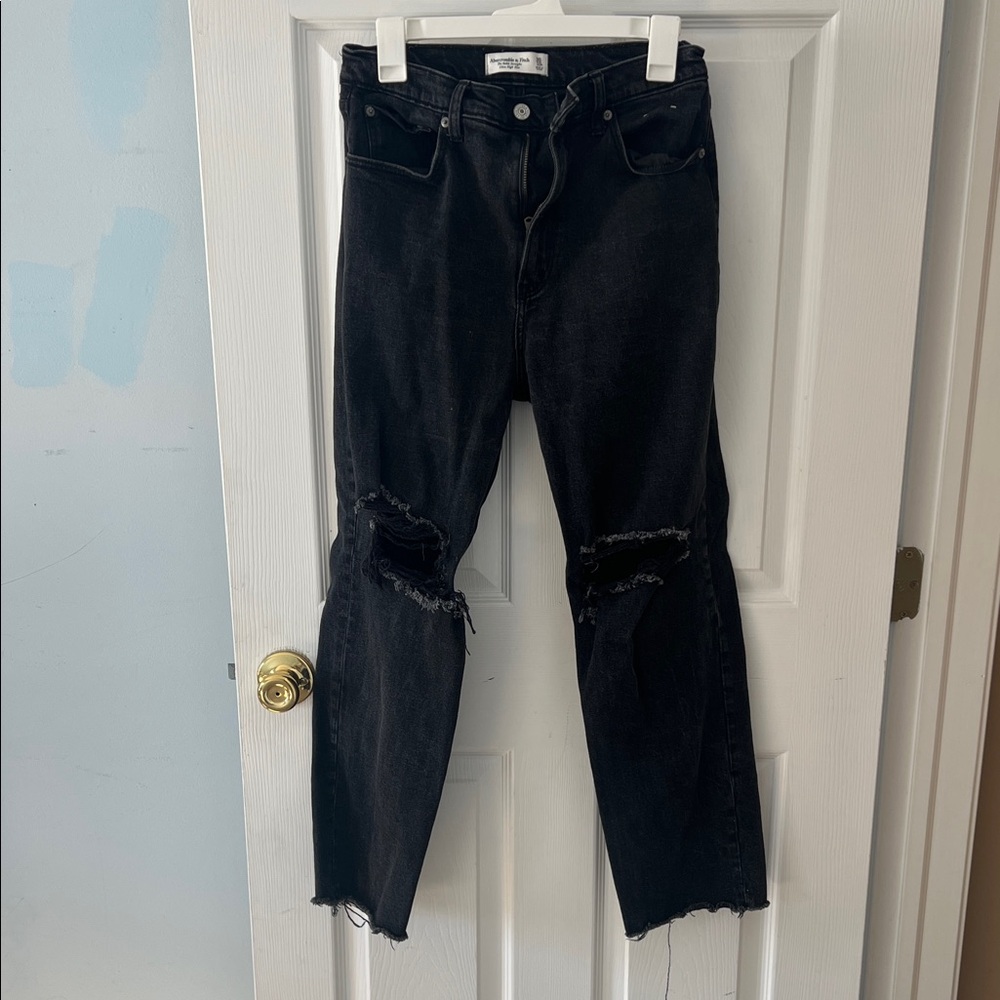 Abercrombie & Fitch women’s the old ankle Street ultra high-rise